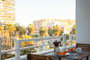 Apartamento Torre Cervantes, moderno, luminoso, a 5 min de la Playa, Almeria